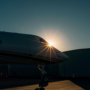 Private airplane